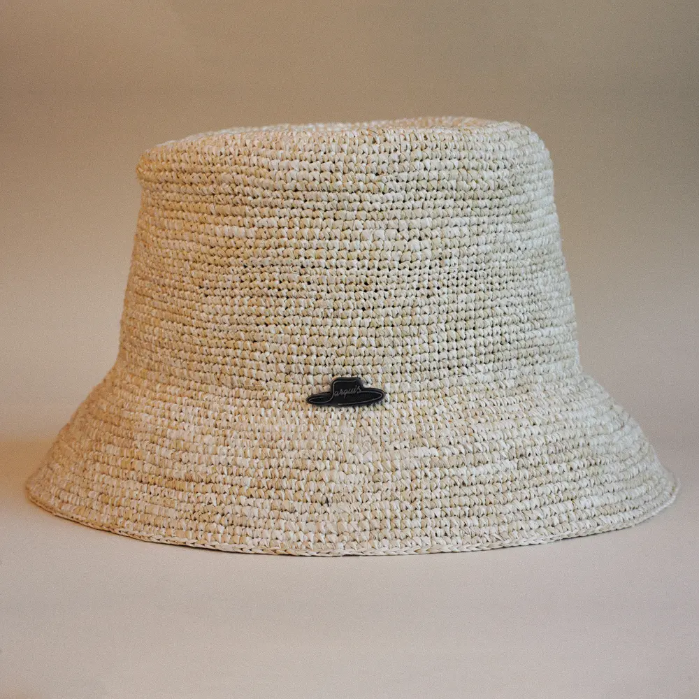 Chapéu Panamá em Crochet Bucket